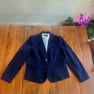 J. Crew Navy Tailored Boy's Blazer XL